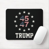 Grappig QR President Trump Dance Code 4547 (voorka Muismat (Met muis)