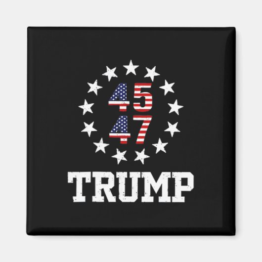 Grappig QR President Trump Dance Code Inauguratie Magneet (Voorkant)