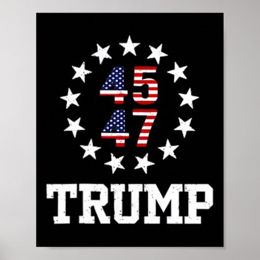 Grappig QR President Trump Dance Code Inauguratie Poster (Voorkant)