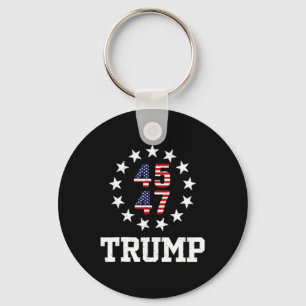 Grappig QR President Trump Dance Code Inauguratie  Sleutelhanger
