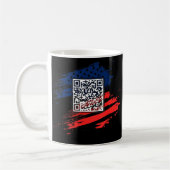 Grappig QR President Trump Dance Code Koffiemok (Links)