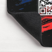 Grappig QR President Trump Dance Code Muismat (Hoek)