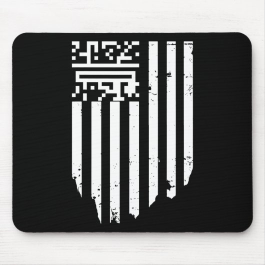 Grappig QR President Trump Dance Code Muismat (Voorkant)