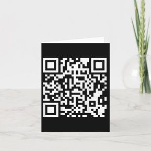Grappig Qr President Trump Dance Code (op Byck) 5 Kaart