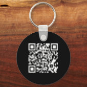 Grappig Qr President Trump Dance Code (op Byck) 5 Sleutelhanger (Voorkant)