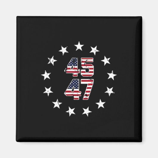Grappig Qr President Trump Dance Code (op Byck) 7 Magneet (Voorkant)