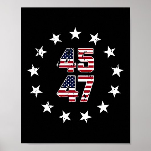 Grappig Qr President Trump Dance Code (op Byck) 7 Poster (Voorkant)