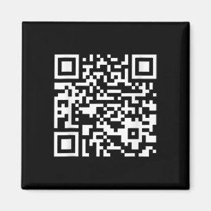 Grappig Qr President Trump Dance Code (op Byck) Magneet