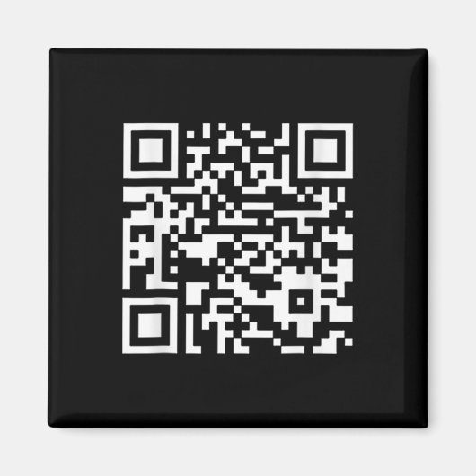 Grappig Qr President Trump Dance Code (op Byck) Magneet (Voorkant)