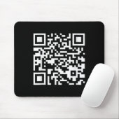 Grappig Qr President Trump Dance Code (op Byck) Muismat (Met muis)