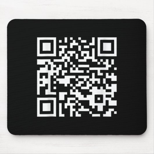 Grappig Qr President Trump Dance Code (op Byck) Muismat (Voorkant)