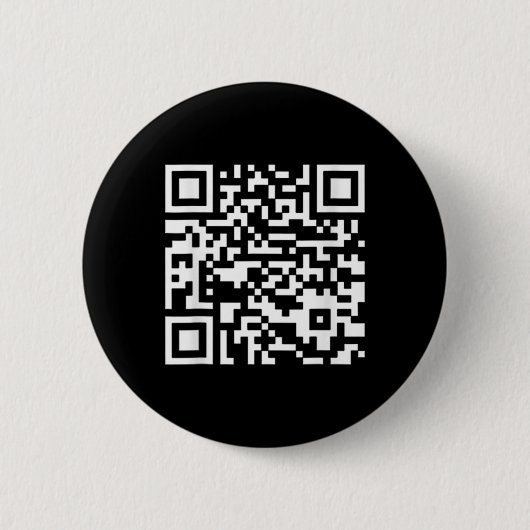 Grappig Qr President Trump Dance Code (op Byck) Ronde Button 5,7 Cm (Voorkant)