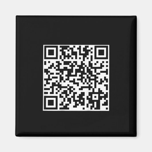 Grappig QR-President Trump Dance Code (op de achte Magneet (Voorkant)