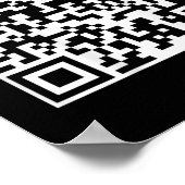 Grappig QR-President Trump Dance Code (op de achte Poster (Hoek)