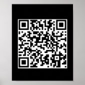 Grappig QR-President Trump Dance Code (op de achte Poster (Voorkant)
