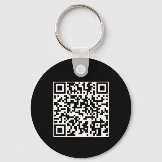 Grappig QR-President Trump Dance Code (op de achte Sleutelhanger (Voorkant)