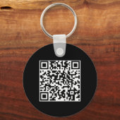 Grappig QR-President Trump Dance Code (op de achte Sleutelhanger (Voorkant)