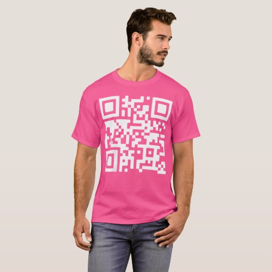 Grappig QR President Trump Dance Code (op de achte T-shirt (Voorkant volledig)