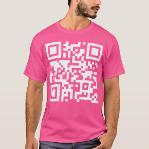Grappig QR President Trump Dance Code (op de achte T-shirt