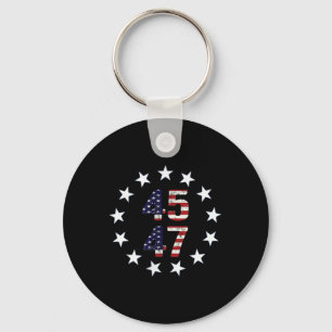 Grappig QR President Trump Dance Code Sleutelhanger