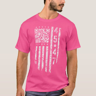 Grappig QR President Trump Dance Code T-shirt