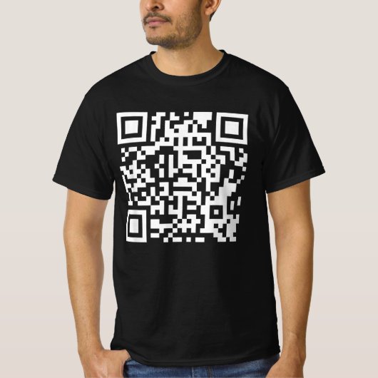 Grappig QR President Trump Dance Code T-shirt (Voorkant)