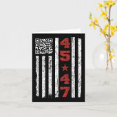 Grappig Qr President Trump Dance Code Trump 4547 ( Kaart (Gele Bloem)