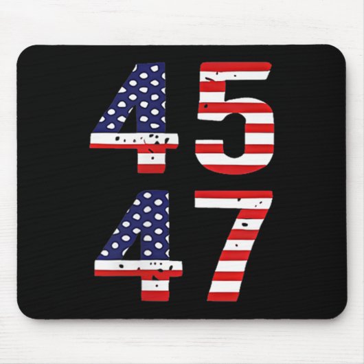 Grappig QR President Trump Dance Code Trump 45_47 Muismat (Voorkant)