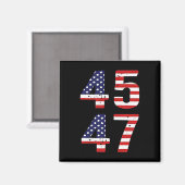 Grappig QR President Trump Dance Scan Me Code (op Magneet (Voorkant / Achterkant)