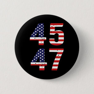 Grappig QR President Trump Dance Scan Me Code (op Ronde Button 5,7 Cm