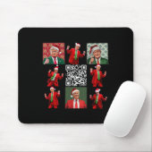 Grappig QR President Trump Kerst Dansdans M Muismat (Met muis)
