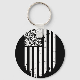 Grappig QR Scan Code President Trump 4547 Trump Da Sleutelhanger