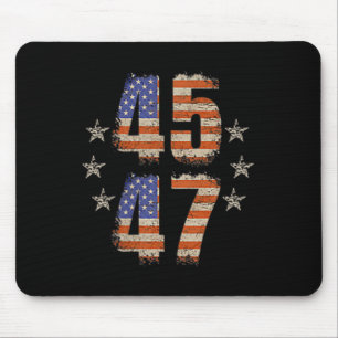 Grappig QR Trump 45 47 Trump Dancing Code Pocket Muismat
