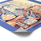 Grappig Quack Medicine Imaginaire,  burgeroorlog Poster (Hoek)