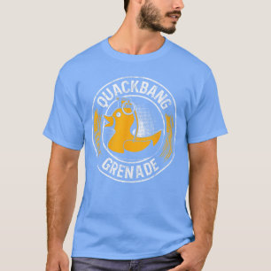 Grappig Quackbang Citaat Granaat Ontwerp jongen T-shirt