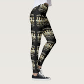Grappig Quacks Hardloopvereniging Fun T-Shirt voor Leggings (Rechts)
