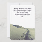 Grappig Quebecois Frans Canadees Kerstmis Feestdagenkaart (Achterkant)