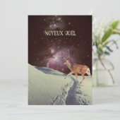 Grappig Quebecois Frans Canadees Kerstmis Feestdagenkaart (Staand voorkant)