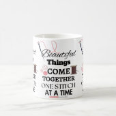 Grappig Quilting - Grappig crafting liefhebber ste Koffiemok (Center)