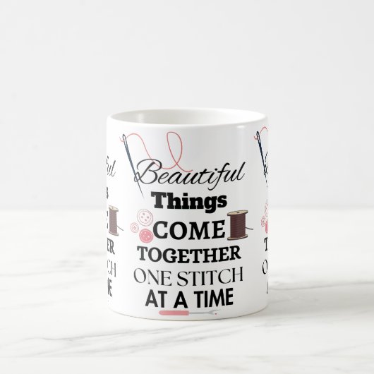 Grappig Quilting - Grappig crafting liefhebber ste Koffiemok (Center)