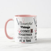 Grappig Quilting - Grappig crafting liefhebber ste Mok (Links)