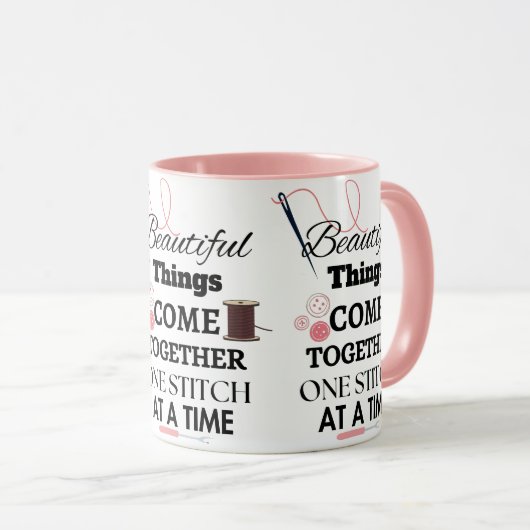 Grappig Quilting - Grappig crafting liefhebber ste Mok (Voorkant rechts)