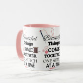 Grappig Quilting - Grappig crafting liefhebber ste Mok (Voorkant links)