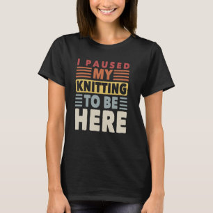 Grappig Quilting Haak Breien Lover Garen Knitter T-shirt