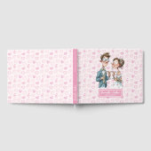 Grappig Quirky Bruid en Bruidegom Gastboek Gastenboek (Volledig)