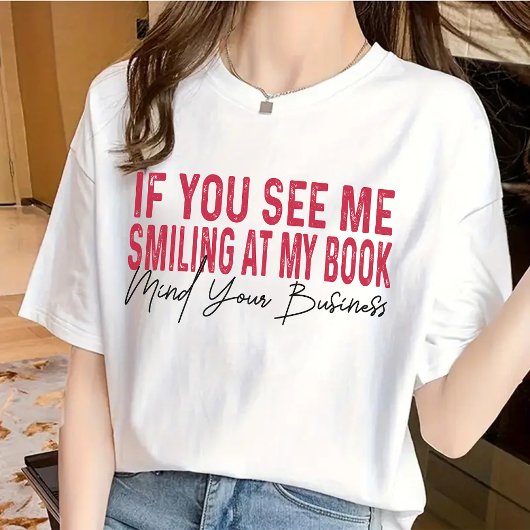 Grappig Quote Shirt voor boekenliefhebbers Lezers 