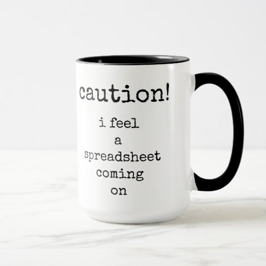 Grappig, Quote, Tekst, Koffie Mok (Rechts)
