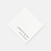 Grappig Quote Vroege Nacht Aging Paar Humor Custom Servet (Hoek)