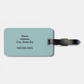 Grappig, raad eens wat Chicken Butt Red Hen Bagagelabel (Achterkant horizontaal)