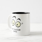 GRAPPIG RAAK MIJN KOFFIE MOK NIET AAN (Voorkant links)